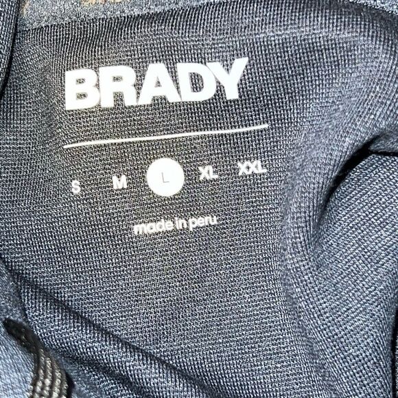 NWOT Brady by Tom Brady Navy Cotton Flex Hoodie Mens Sz  Sz L - Picture 10 of 11